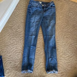 Aeropostale low rise skinny jeans